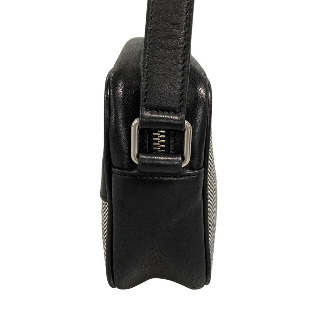 Saint Laurent PARIS Camera Bag Camp Small Shoulder Bag 647179 White Black - Picture 4 of 15